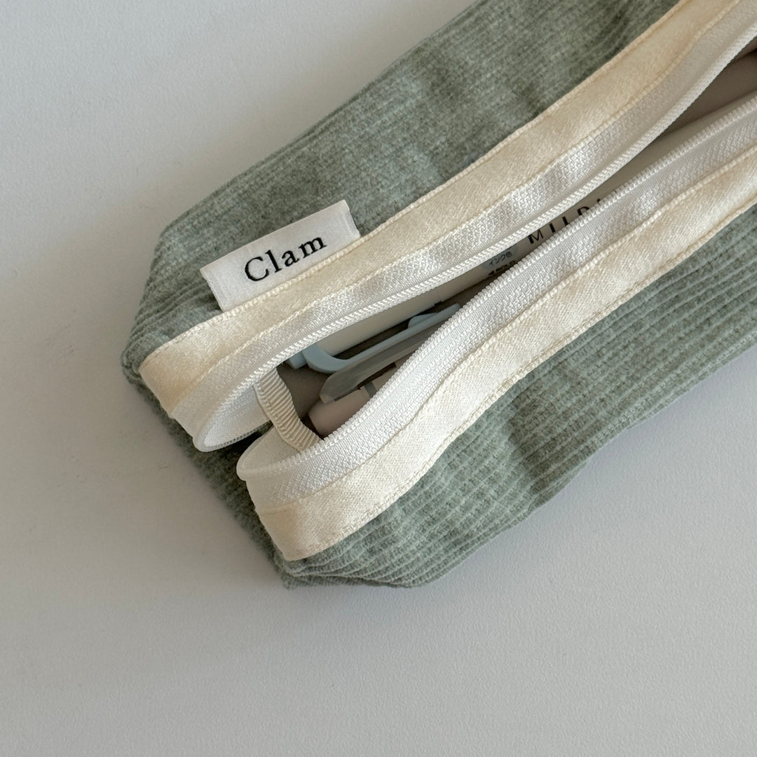 Clam ペンケース ラウンドタイプ