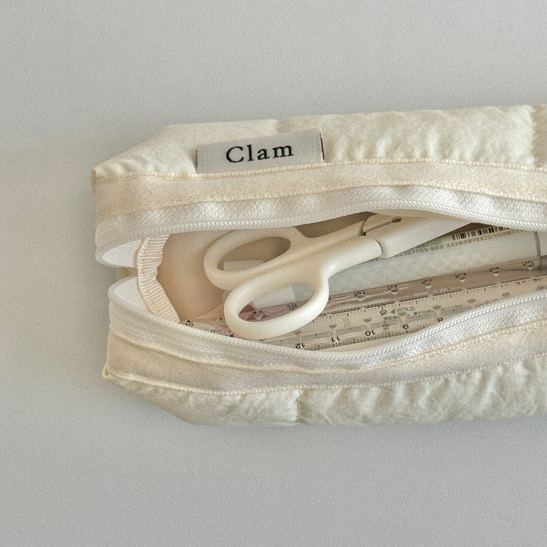 Clam ペンケース ラウンドタイプ