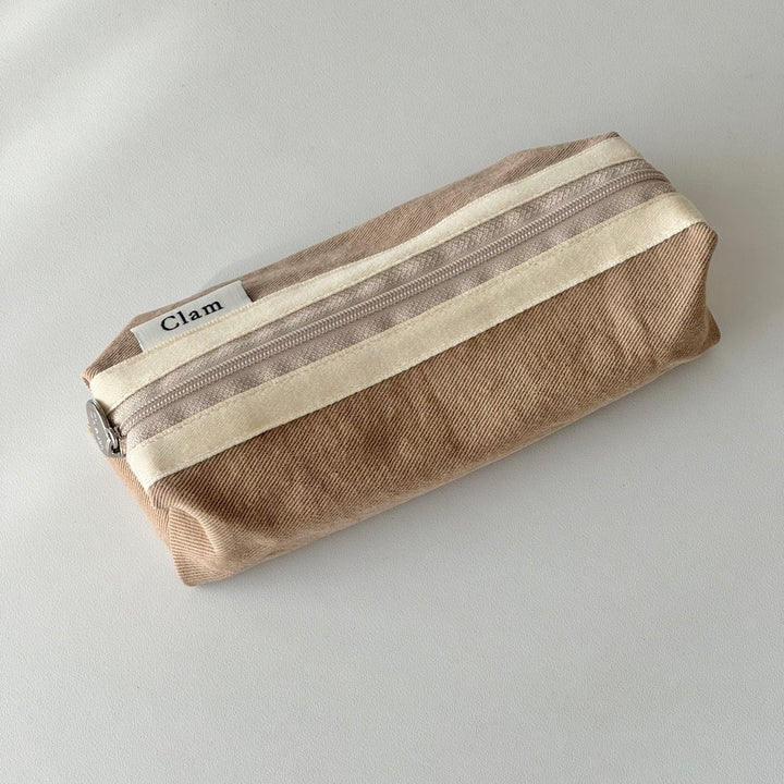 Clam ペンケース ラウンドタイプ - 韓国雑貨・韓国文房具通販のオンラインストア『But Butter』