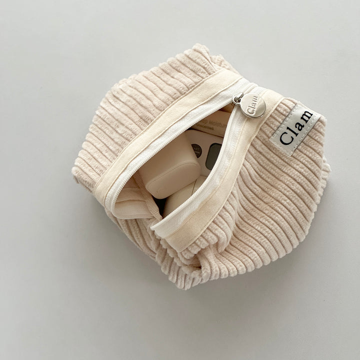 Clam ポーチ ラウンドタイプ