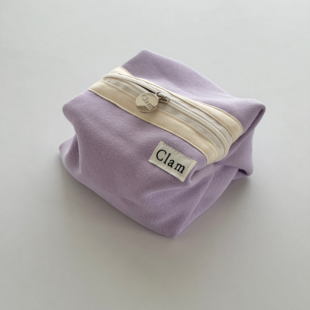 Clam ポーチ ラウンドタイプ