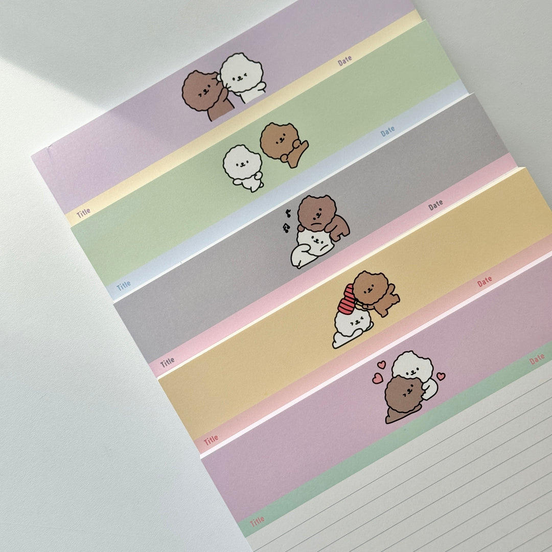 sulbbange カップルノートパッド