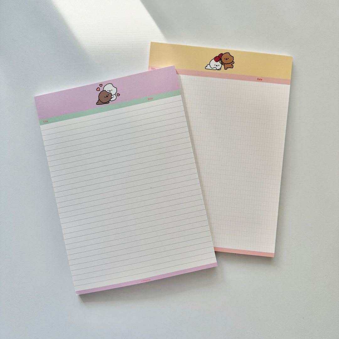 sulbbange カップルノートパッド