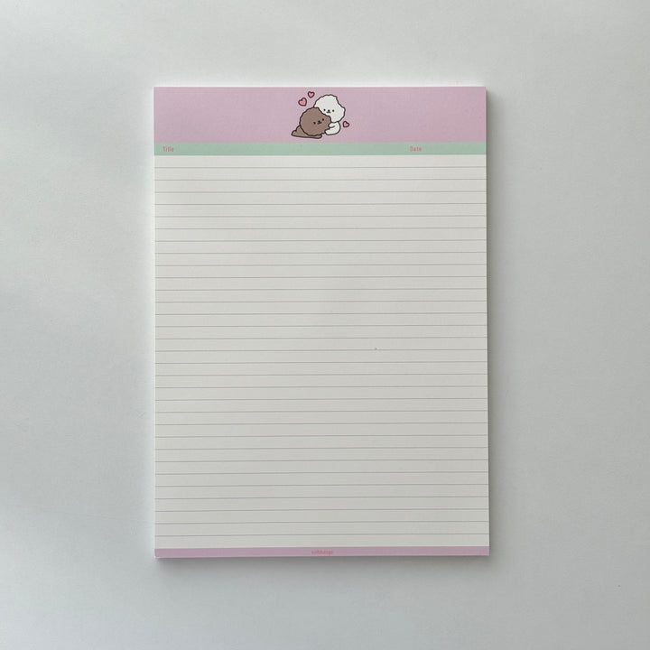 sulbbange カップルノートパッド