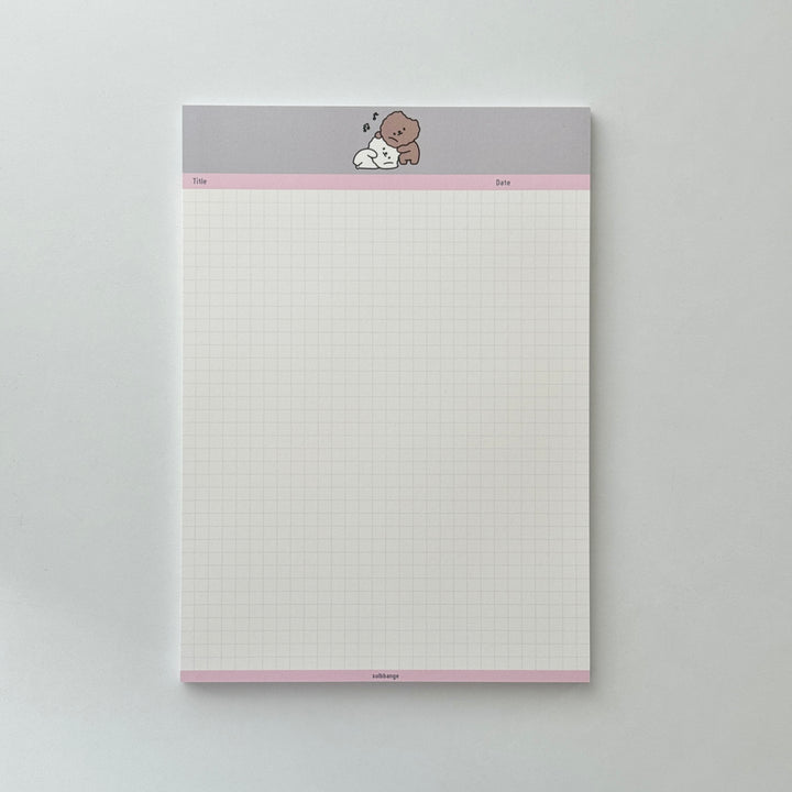 sulbbange カップルノートパッド