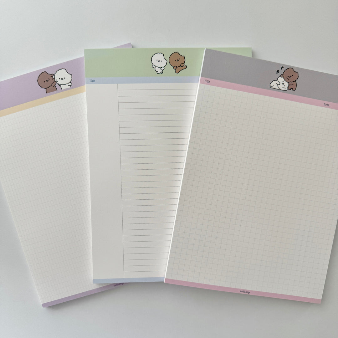 sulbbange カップルノートパッド