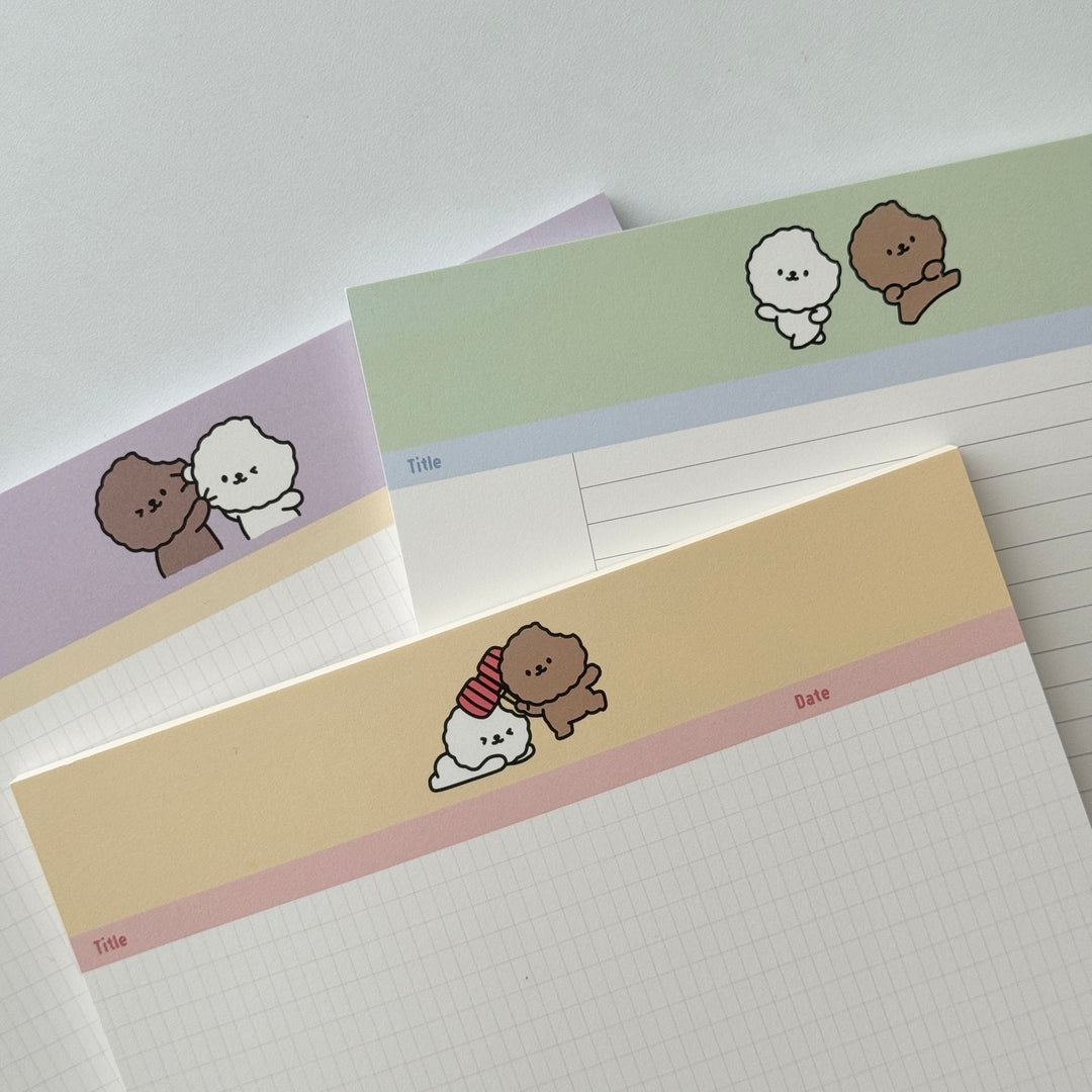 sulbbange カップルノートパッド