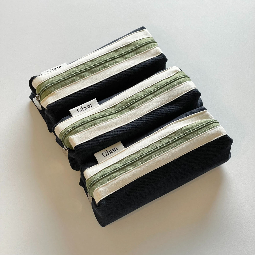 Clam ペンケース ラウンドタイプ - 韓国雑貨・韓国文房具通販のオンラインストア『But Butter』