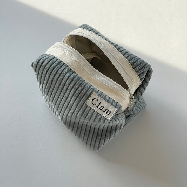 Clam ポーチ ラウンドタイプ - 韓国雑貨・韓国文房具通販のオンラインストア『But Butter』
