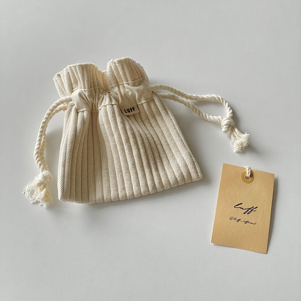 LUFF cotton pouch - 韓国雑貨・韓国文房具通販のオンラインストア『But Butter』