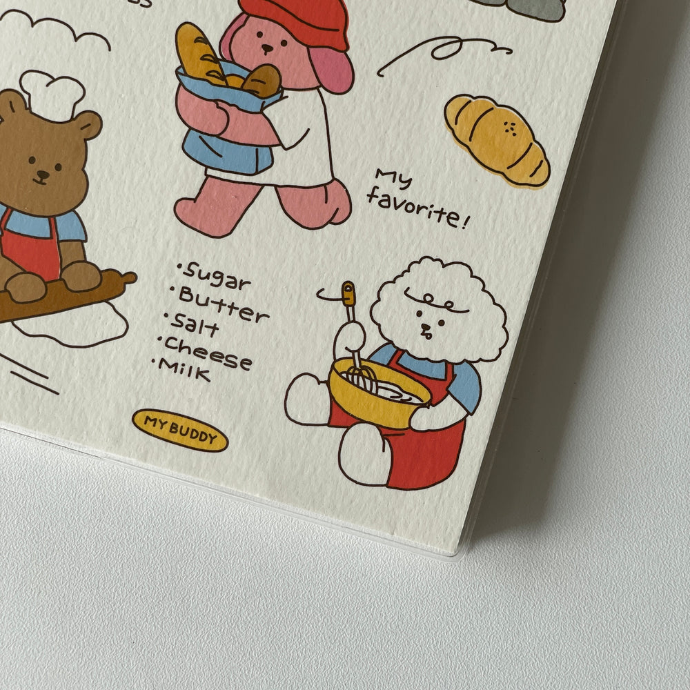 Dailylike B6カバーノート Recipe - 韓国雑貨・韓国文房具通販のオンラインストア『But Butter』