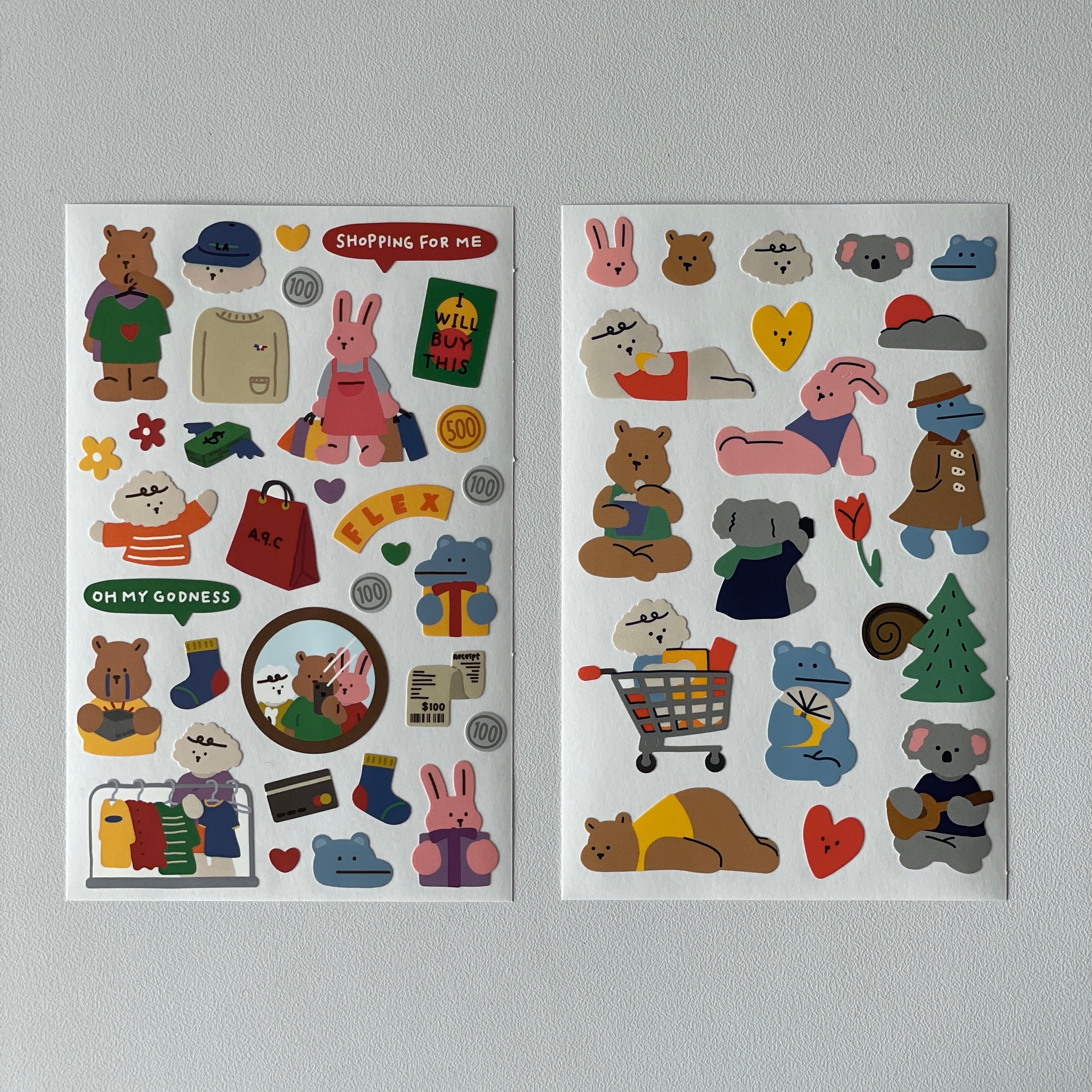 Dailylike My Buddy ステッカーセット My Buddy – 韓国雑貨・韓国