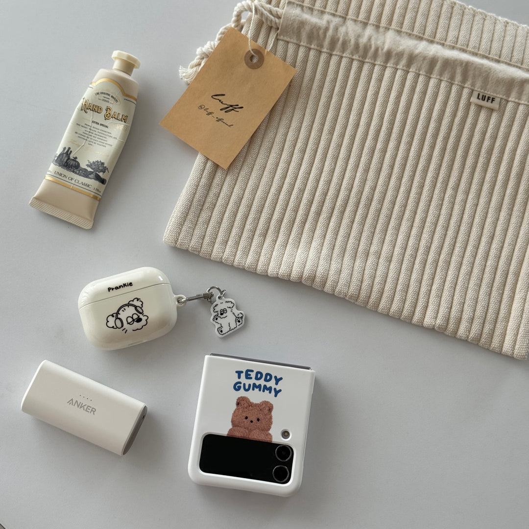 LUFF cotton pouch - 韓国雑貨・韓国文房具通販のオンラインストア『But Butter』