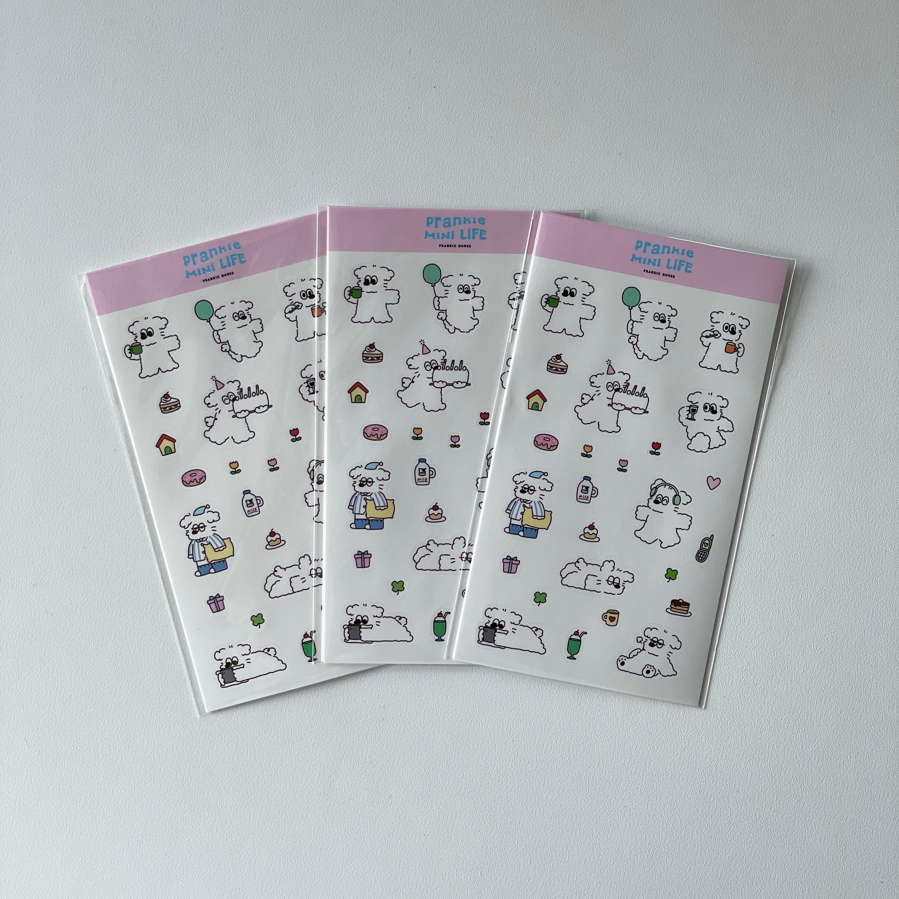 PRANKIE HOUSE ミニステッカー MINI LIFE – 韓国雑貨・韓国文房具通販
