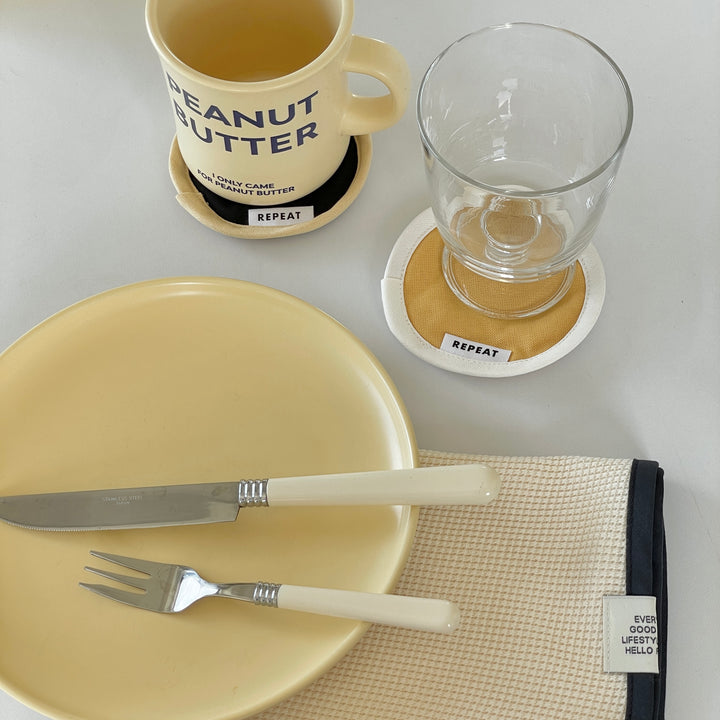 REPEAT コースター 3色セット - 韓国雑貨・韓国文房具通販のオンラインストア『But Butter』