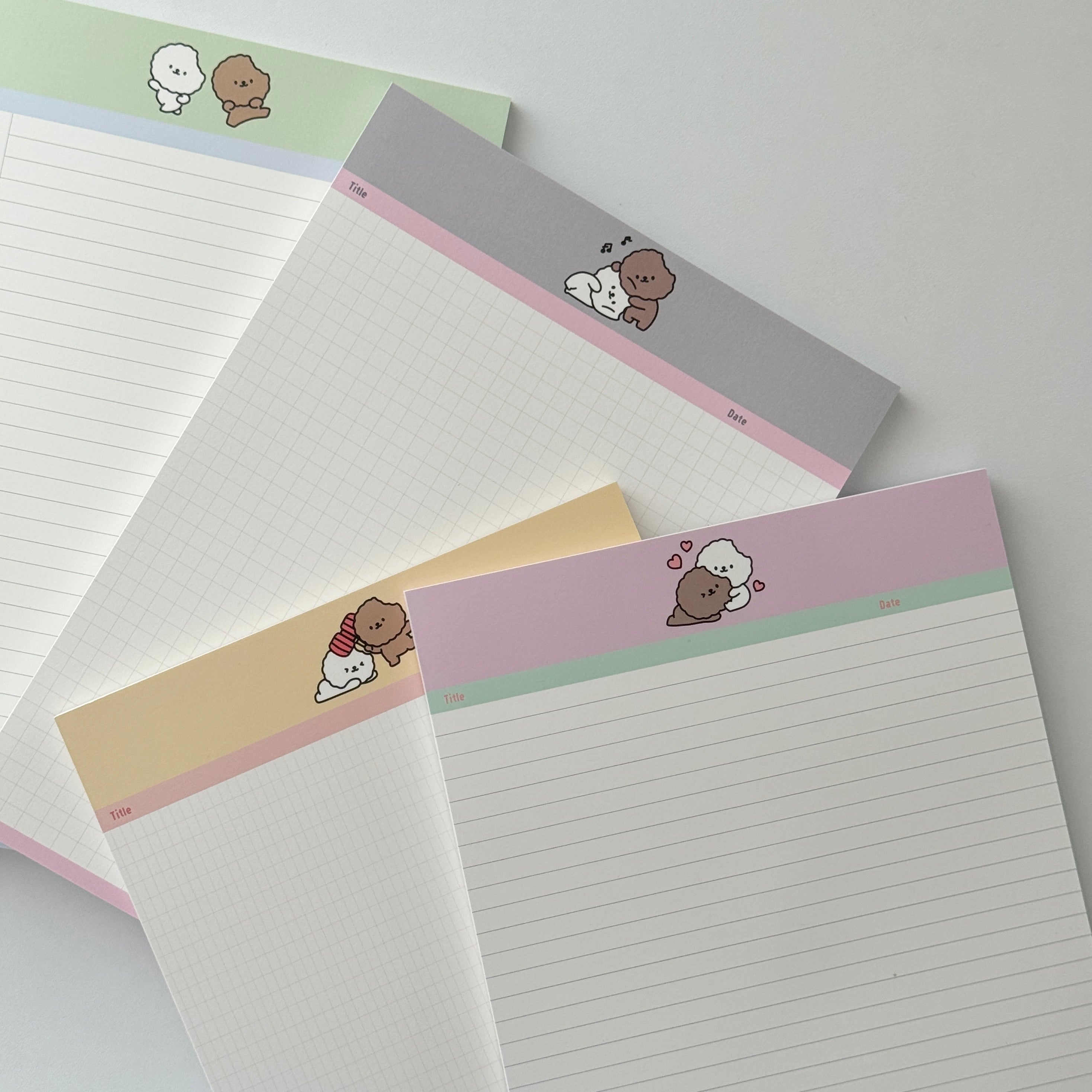 匿名配送】Smiling Bears Report pad B5 文房具 匿名配送】Smiling