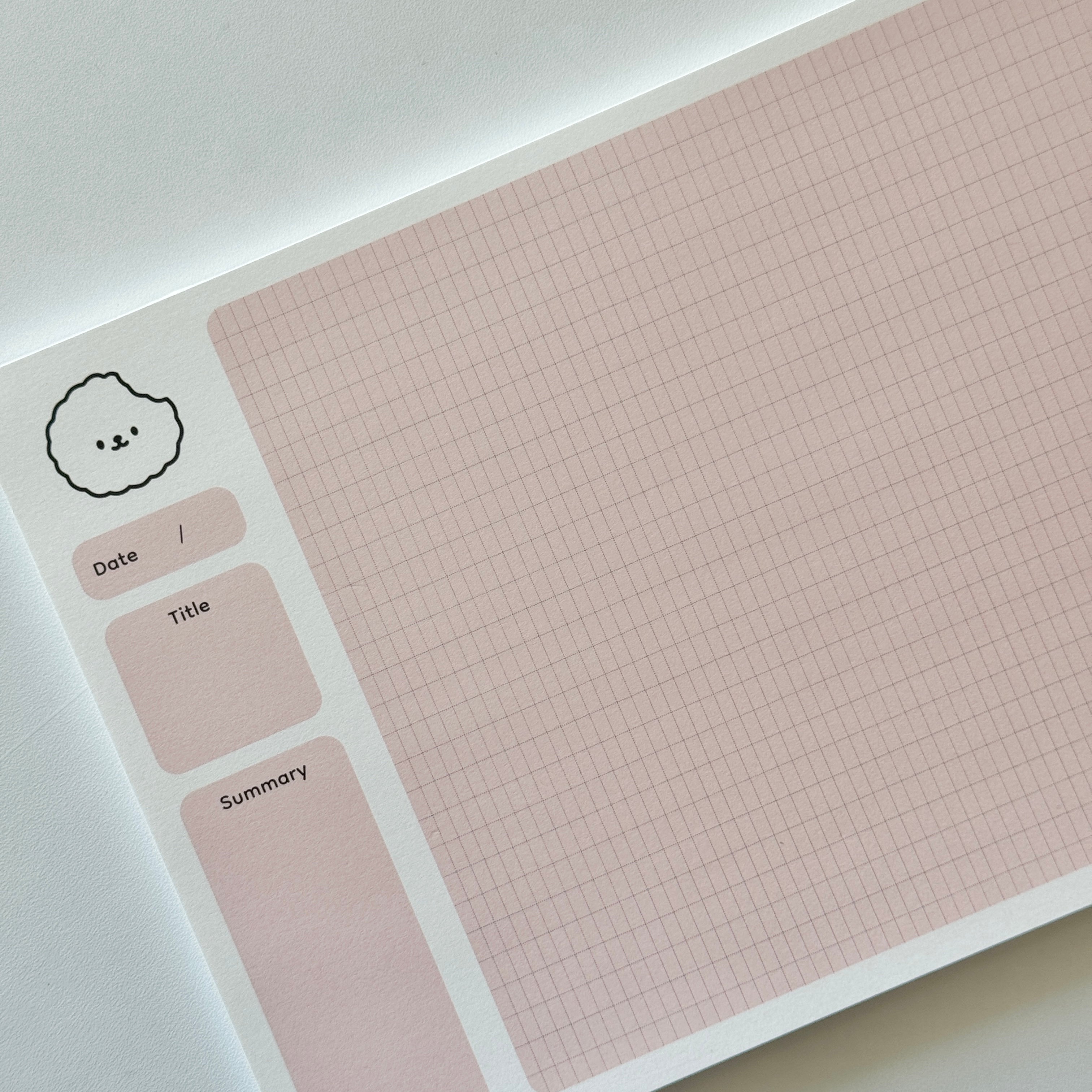 sulbbange B5シンプルノートパッド – 韓国雑貨・韓国文房具通販の