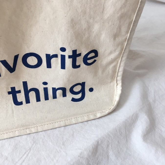 unfold トートバッグ favorite thing