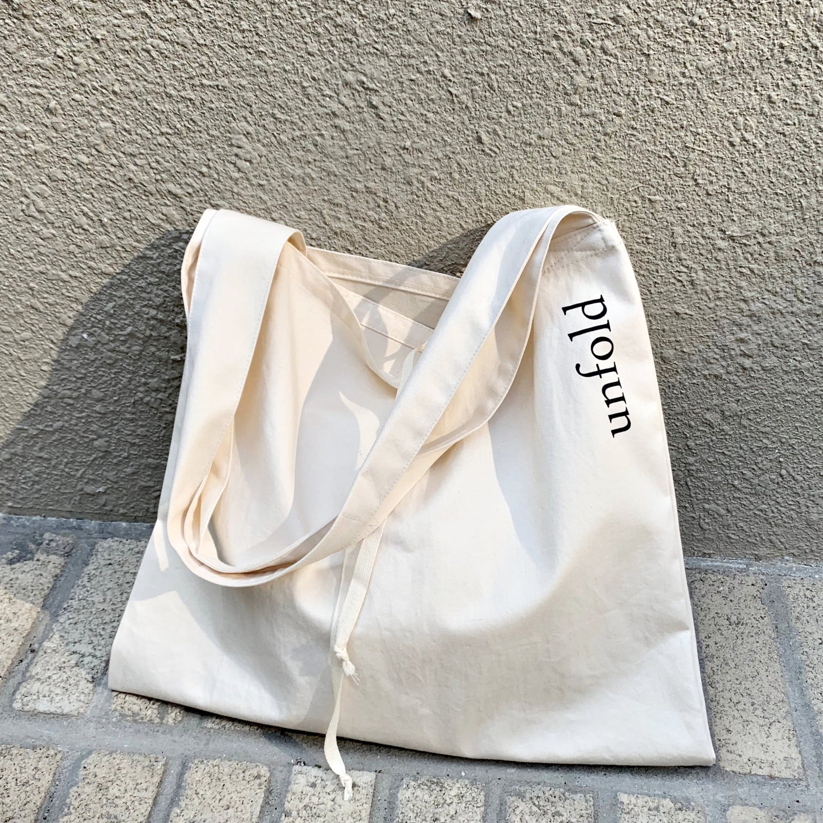 unfold トートバッグ logo bag (ivory) – 韓国雑貨・韓国文房具通販の