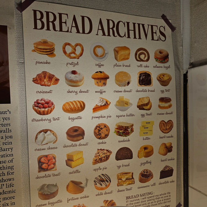 your today ポスター BREAD ARCHIVES