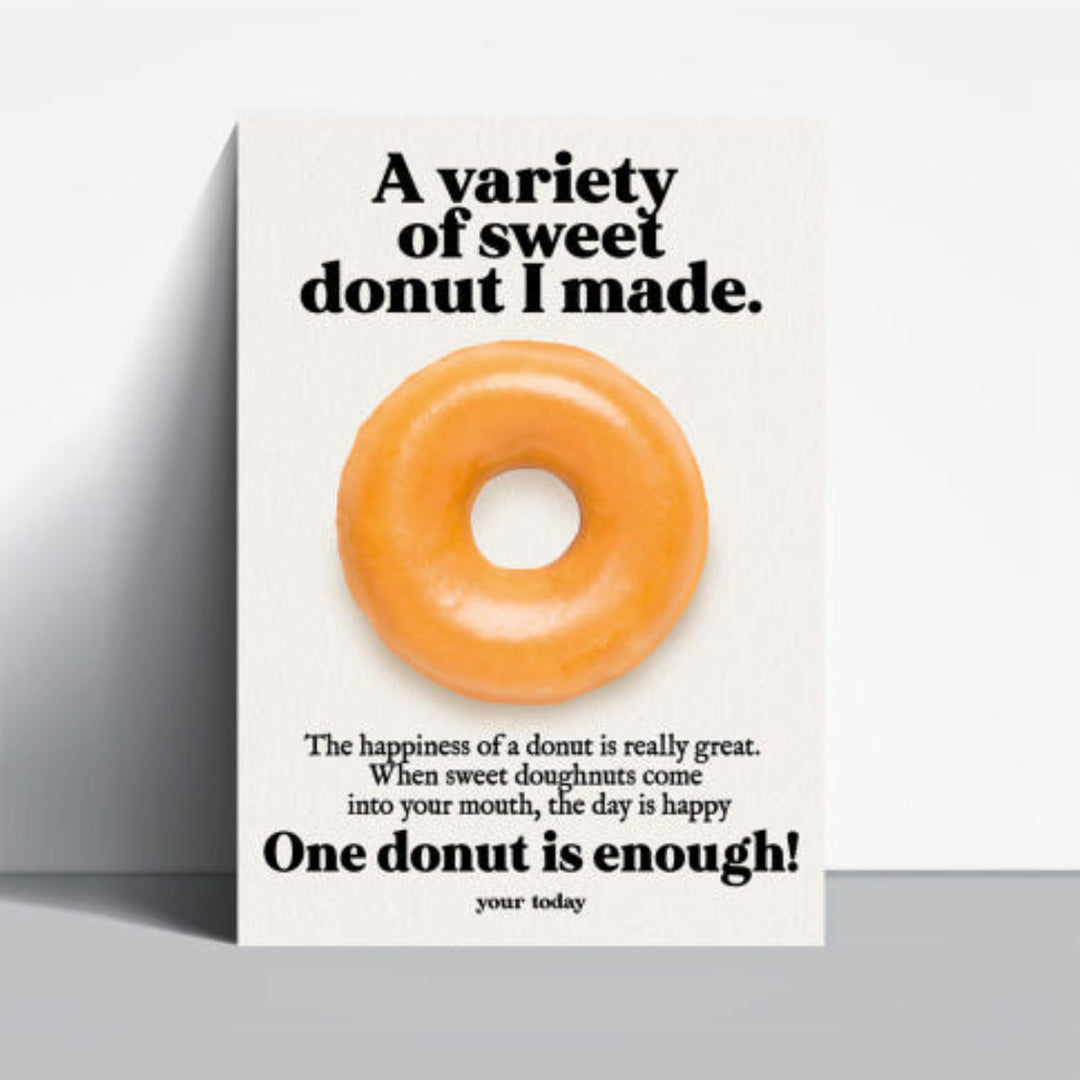 your today ポスター ONE DONUT