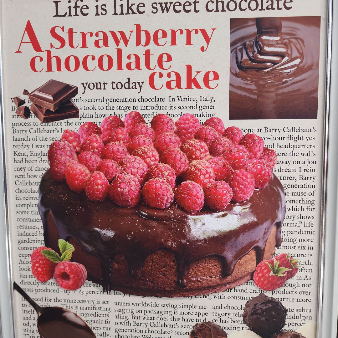 your today ポスター Strawberry Choco Cake2