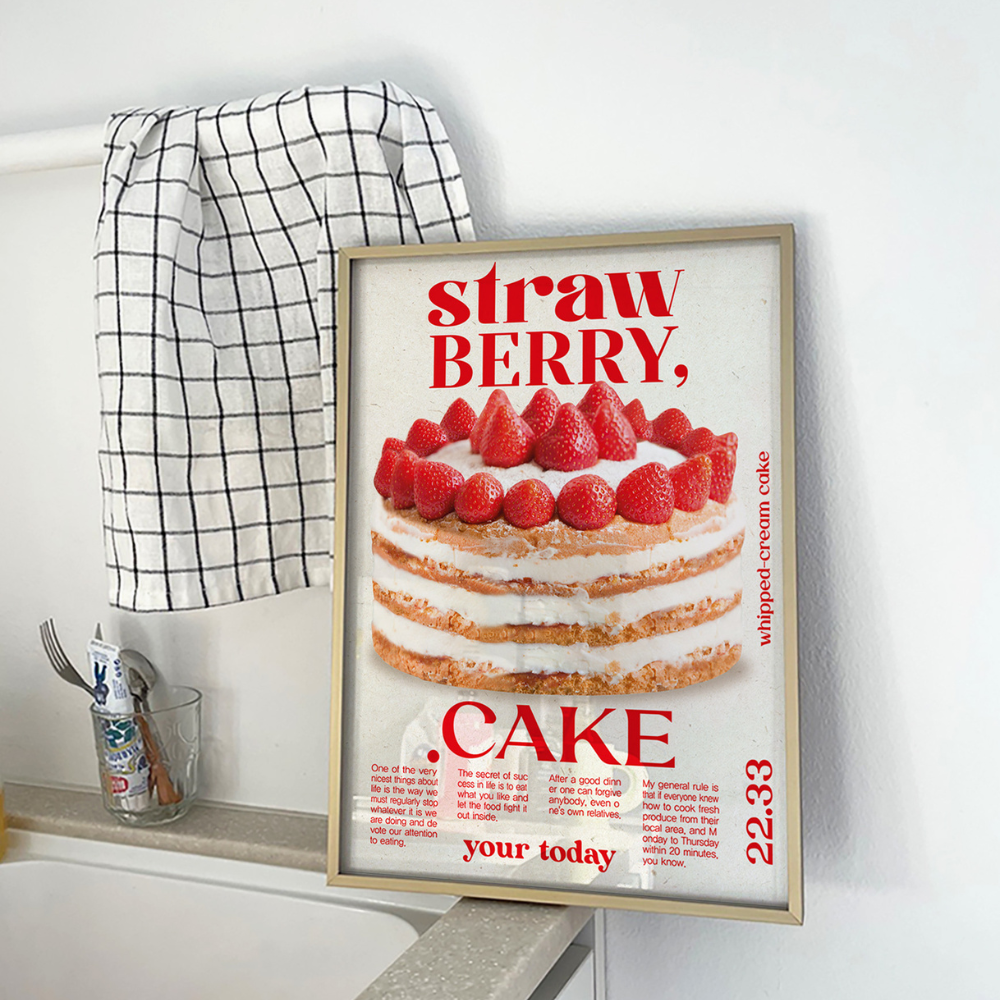 your today ポスター Strawberry Cake