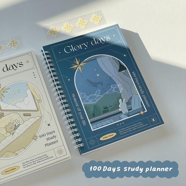 DASH&DOT 100日間スタディープランナー Glory days