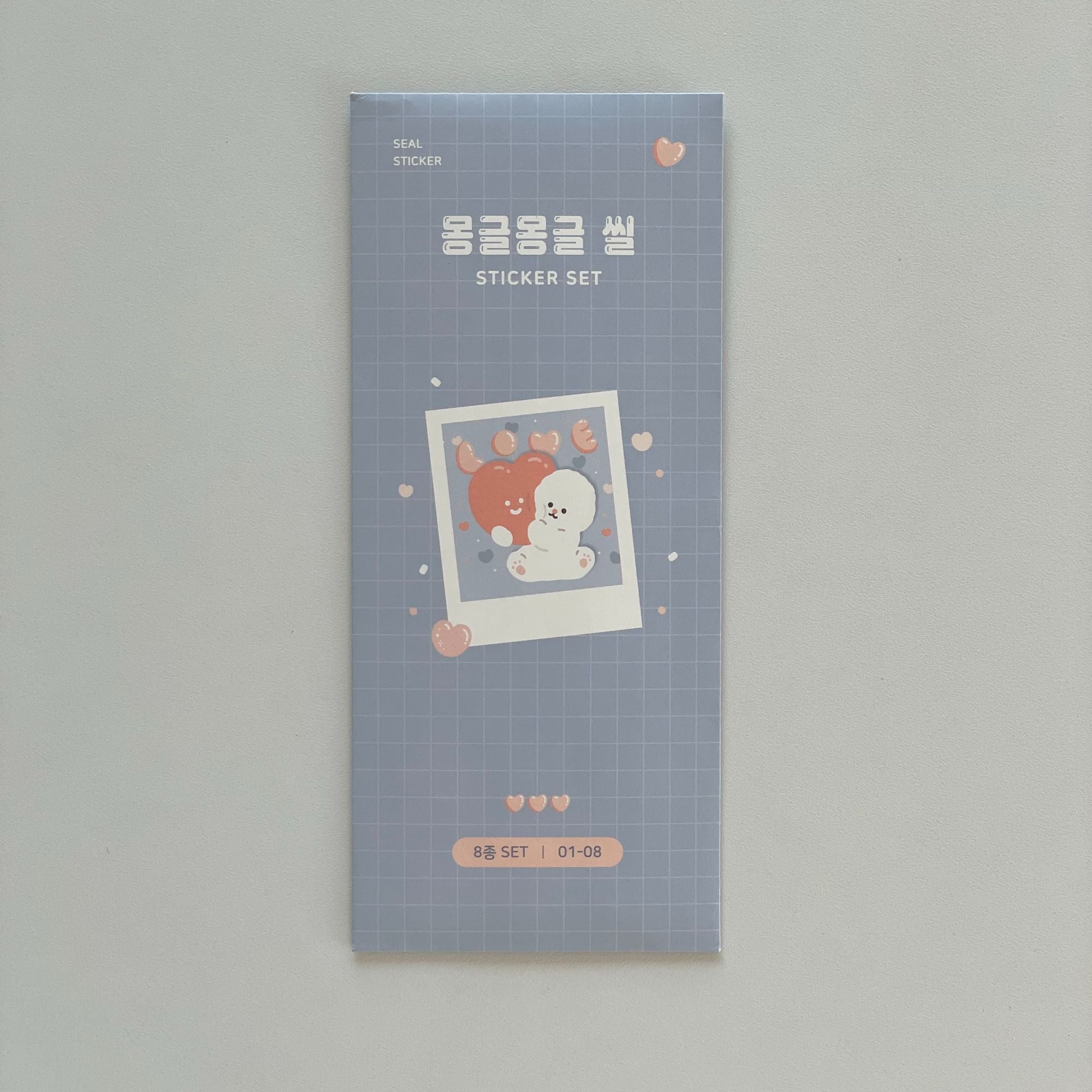 DASH&DOT ふわふわステッカーセット 8枚入り – 韓国雑貨・韓国文房具 