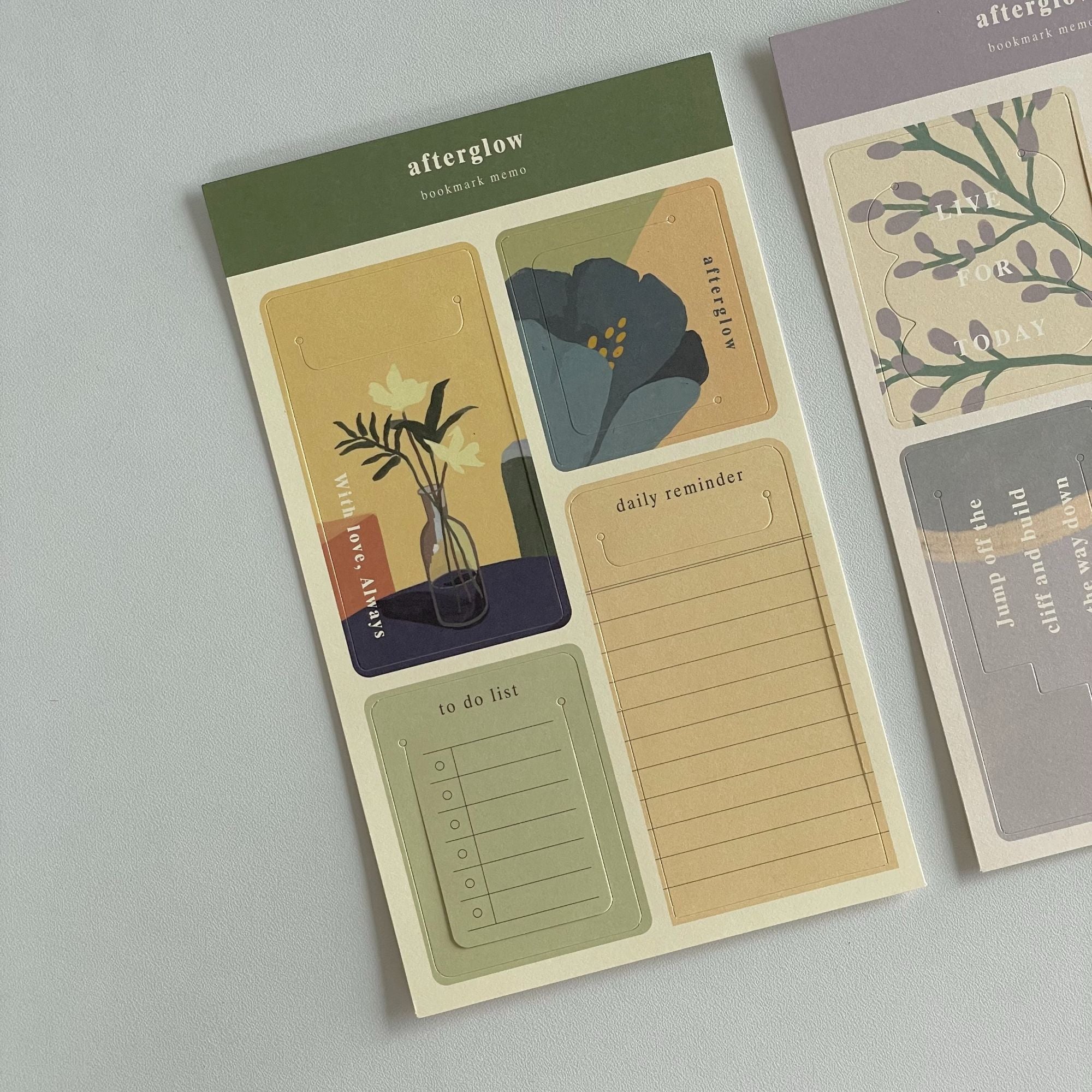 LIVEWORK ペーパーブックマークメモ しおり – 韓国雑貨・韓国文房具