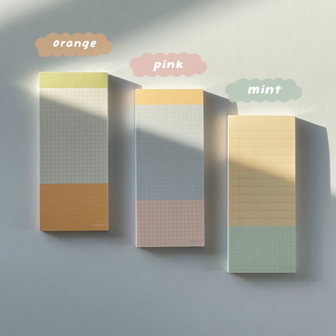 PPPstudio color long memo