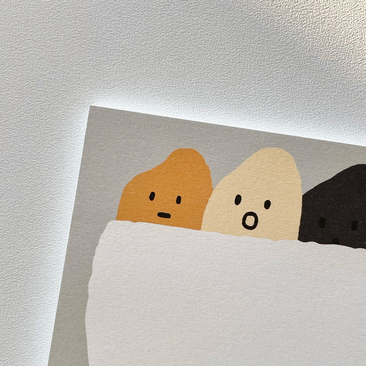 PPPstudio post-it emotion おこめちゃんふせんメモ
