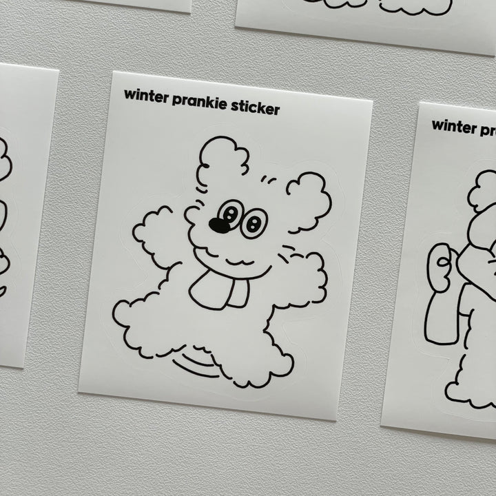 PRANKIE HOUSE winter prankie sticker - 韓国雑貨・韓国文房具通販のオンラインストア『But Butter』