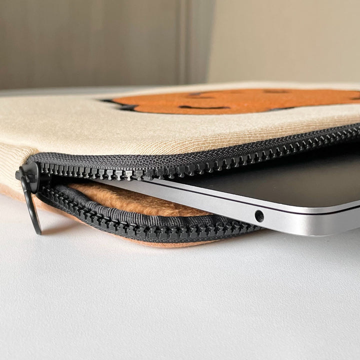 くまのかわいい韓国PCケース横型 13インチ MacBook収納可 pureureumdesign