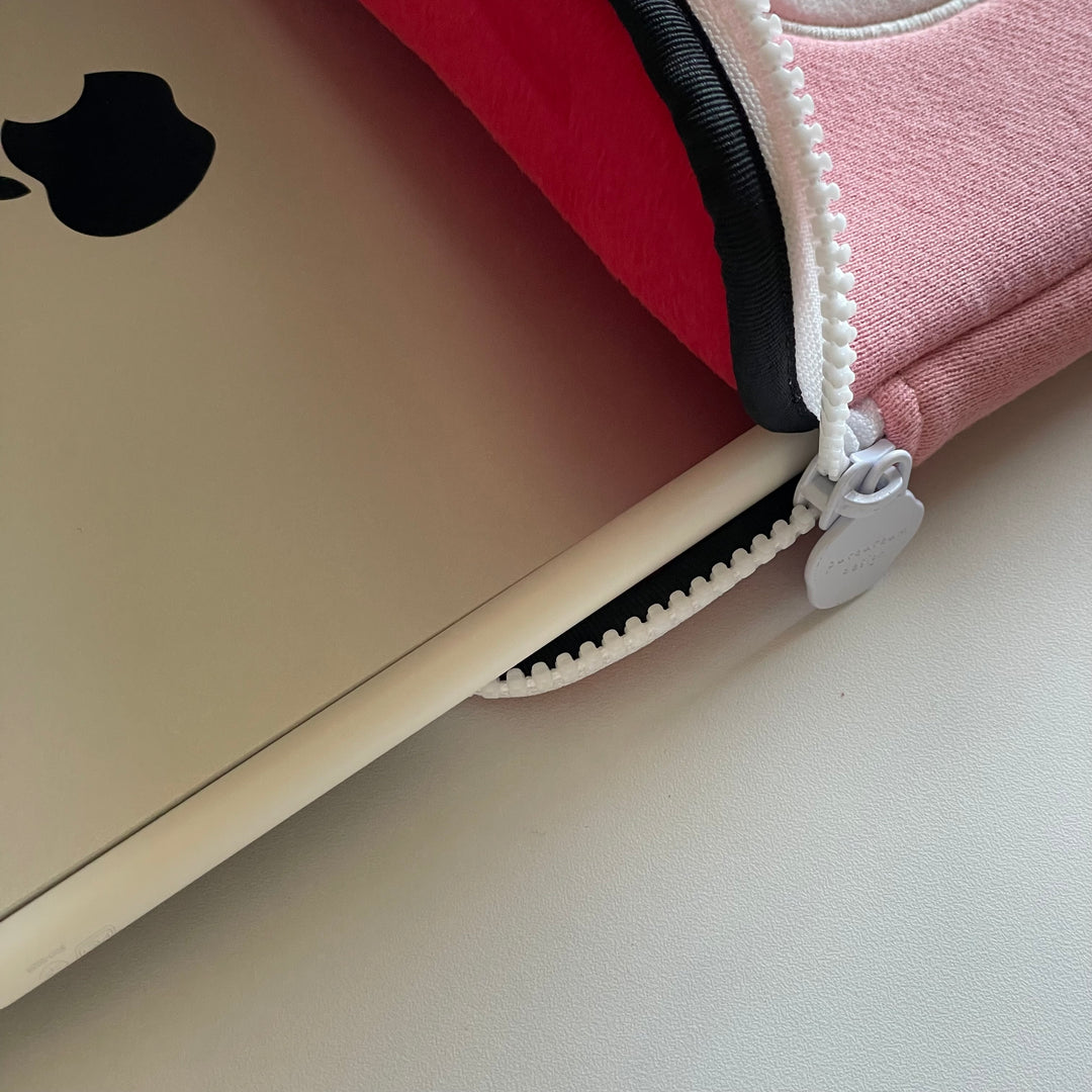 ピンクのかわいい韓国iPad・タブレットケース リボン 11インチ pureureumdesign 