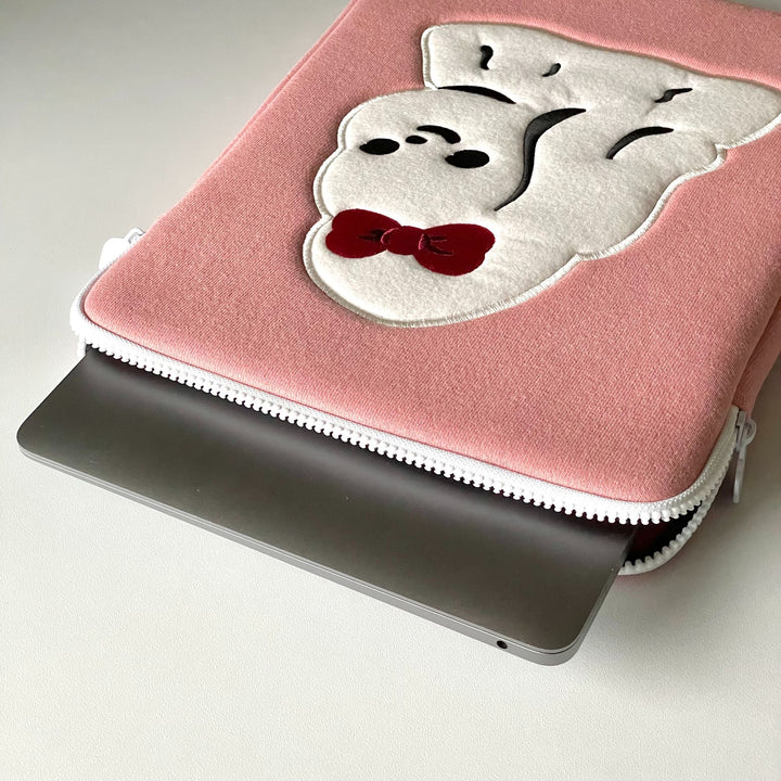 韓国PC・タブレットケース リボン 13インチ pureureumdesign - 韓国雑貨・韓国文房具通販のオンラインストア『But Butter』