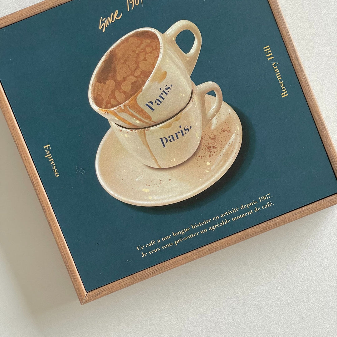 Rosemary Hill Espresso エスプレッソ art フレーム付きアート Sサイズ