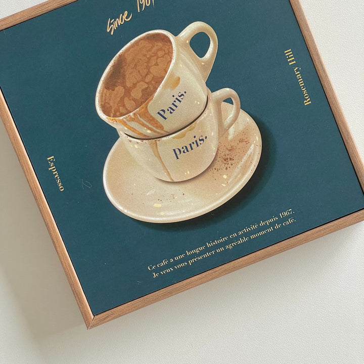 Rosemary Hill Espresso エスプレッソ art フレーム付きアート Sサイズ