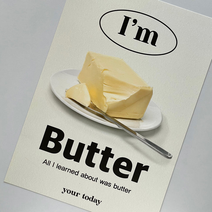 your today ポスター I'm Butter - 韓国雑貨・韓国文房具通販のオンラインストア『But Butter』
