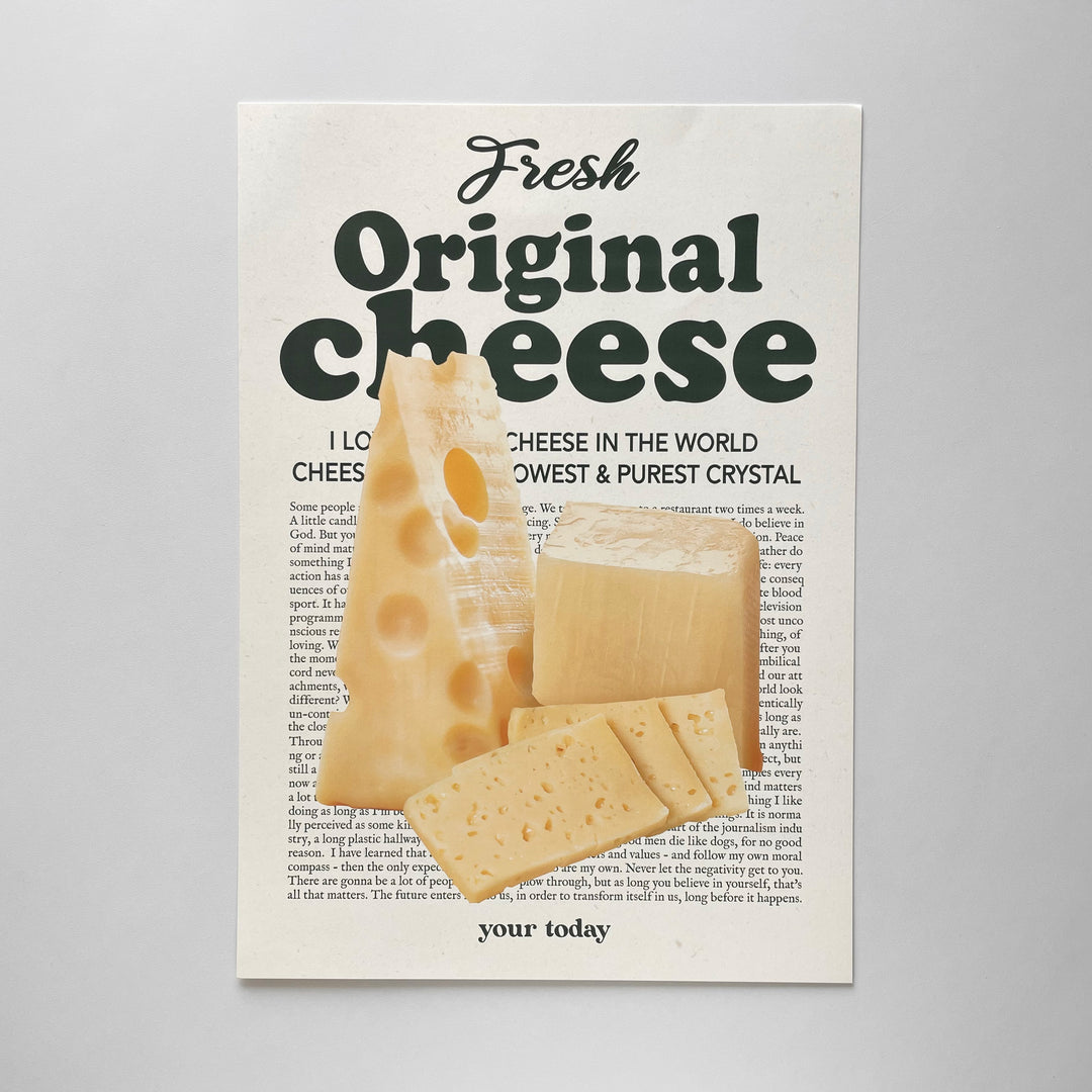 your today ポスター Original Cheese - 韓国雑貨・韓国文房具通販のオンラインストア『But Butter』