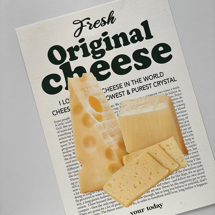 your today ポスター Original Cheese - 韓国雑貨・韓国文房具通販のオンラインストア『But Butter』